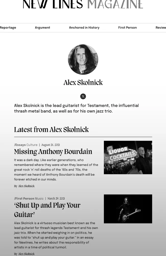 Alex Skonick Writer